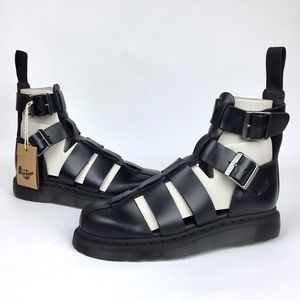 Dr Martens Geraldo Leather Gladiator Sandals Martens Shoes Dr